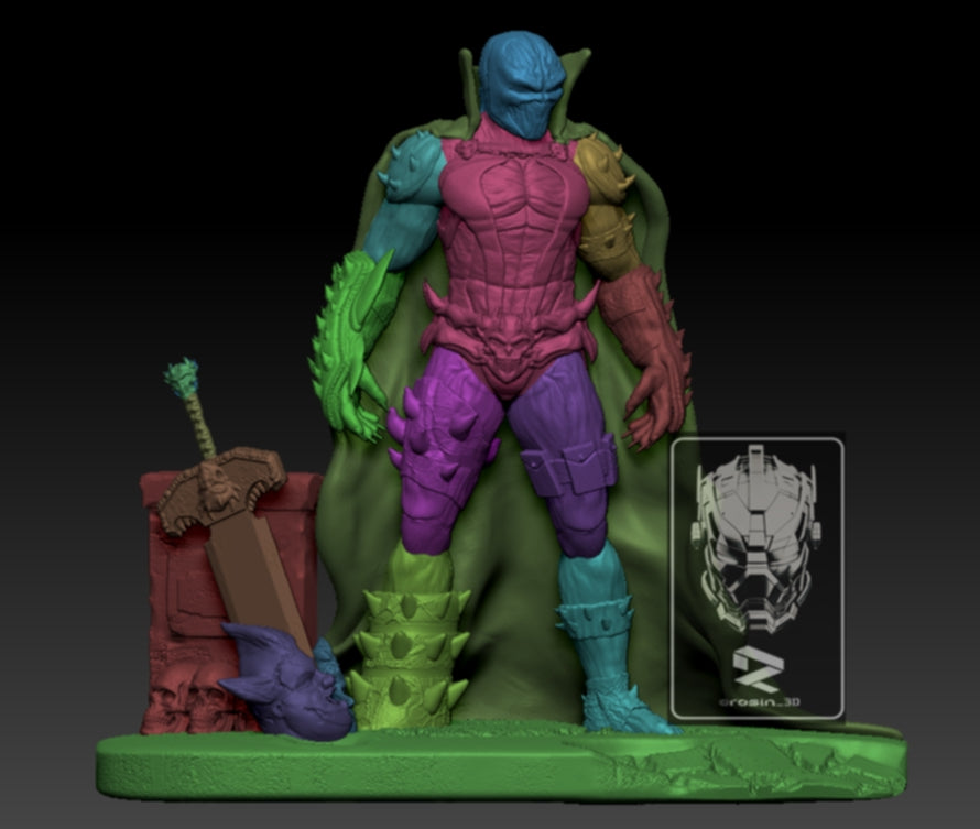 Spawn - 3D Printable STL File (Inspired by the Iconic Comics)