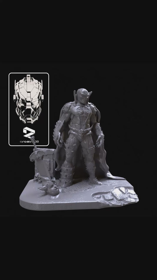 Spawn - 3D Printable STL File (Inspired by the Iconic Comics)