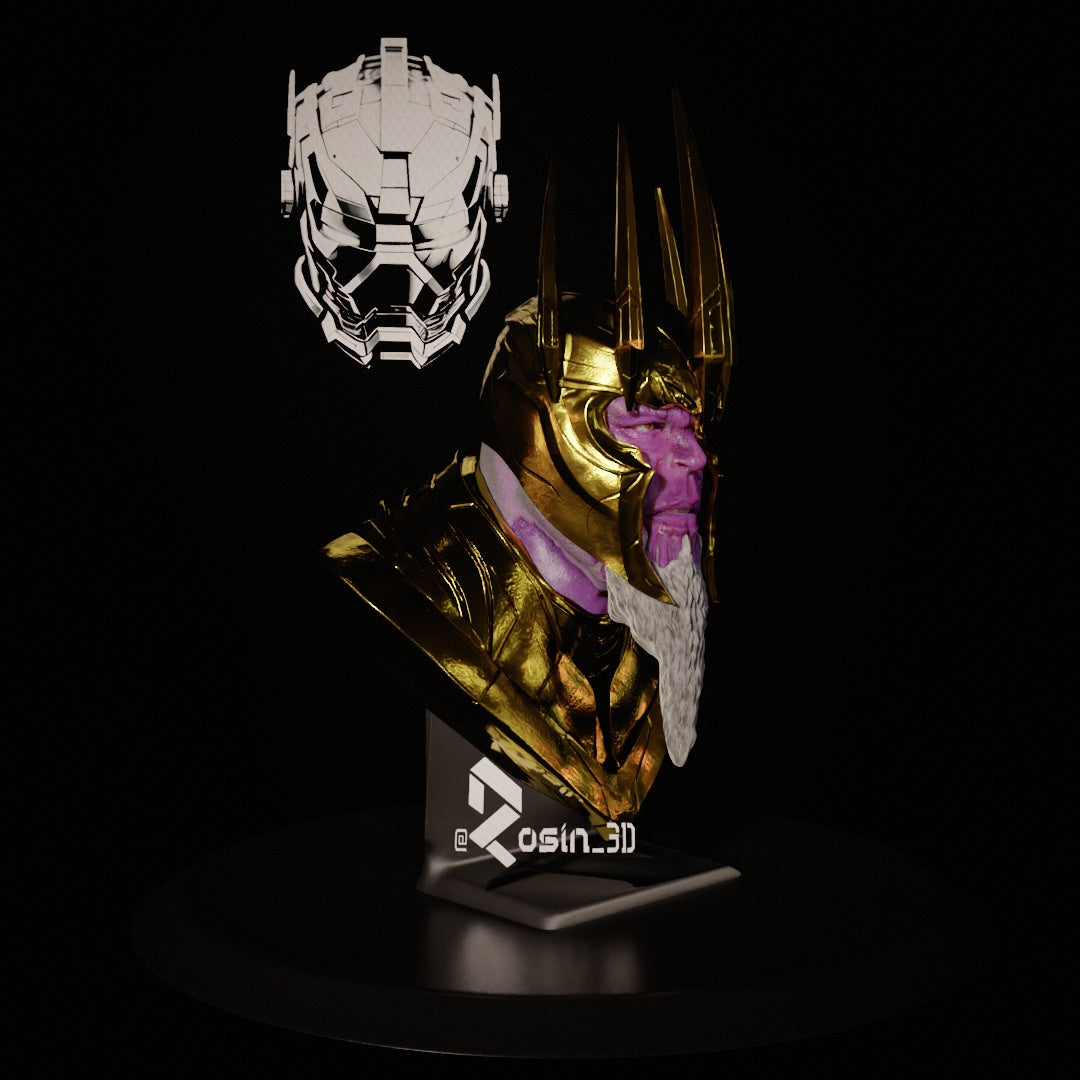 King Thanos - 3D Printable STL File (MCU-Inspired)