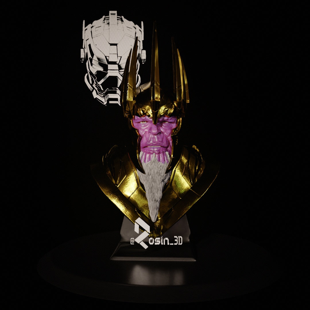 King Thanos - 3D Printable STL File (MCU-Inspired)