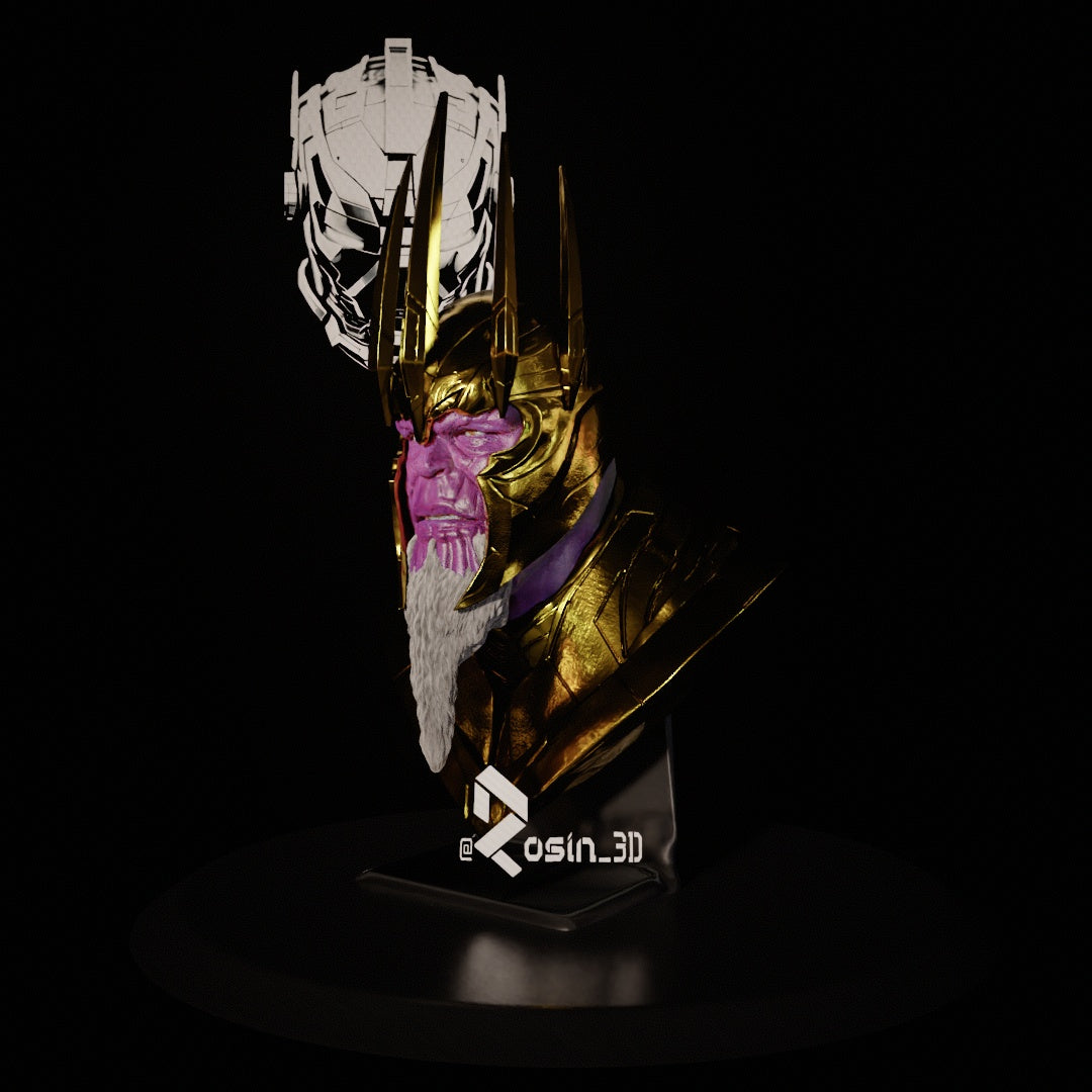 King Thanos - 3D Printable STL File (MCU-Inspired)