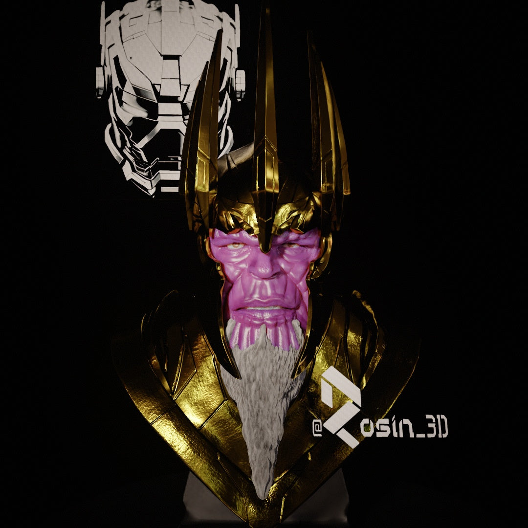 King Thanos - 3D Printable STL File (MCU-Inspired)