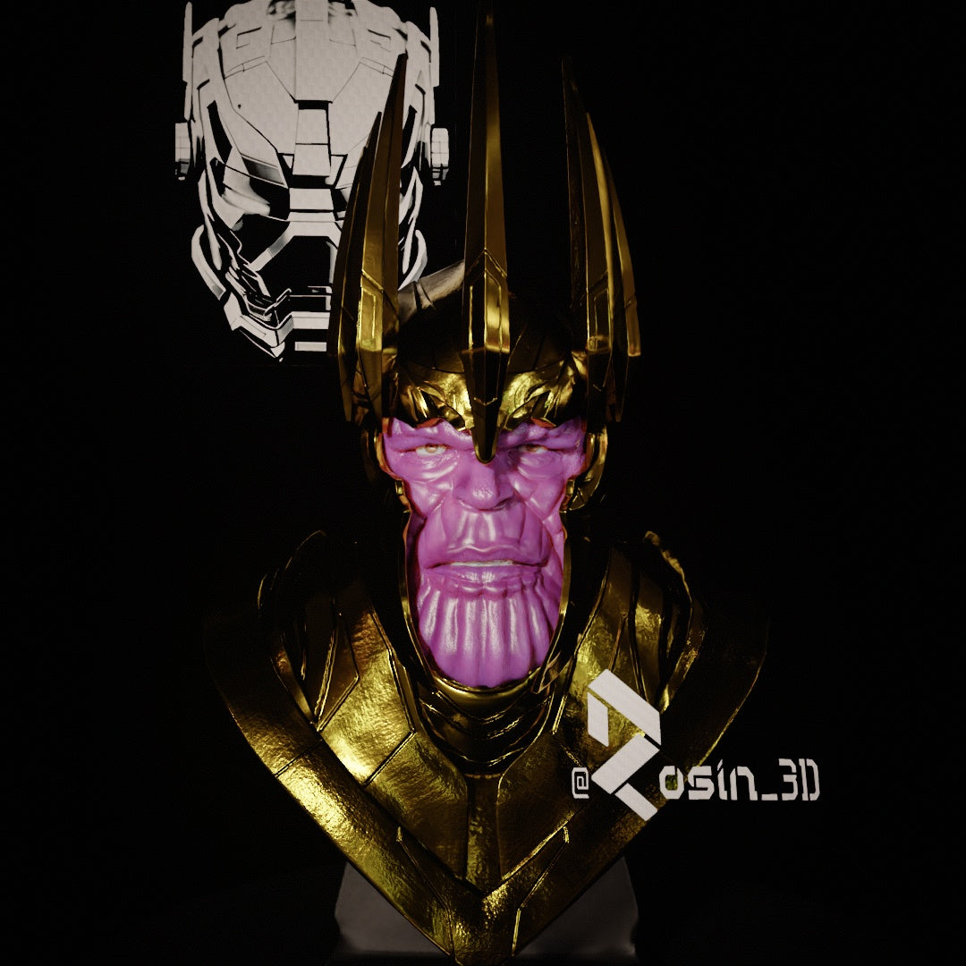 King Thanos - 3D Printable STL File (MCU-Inspired)