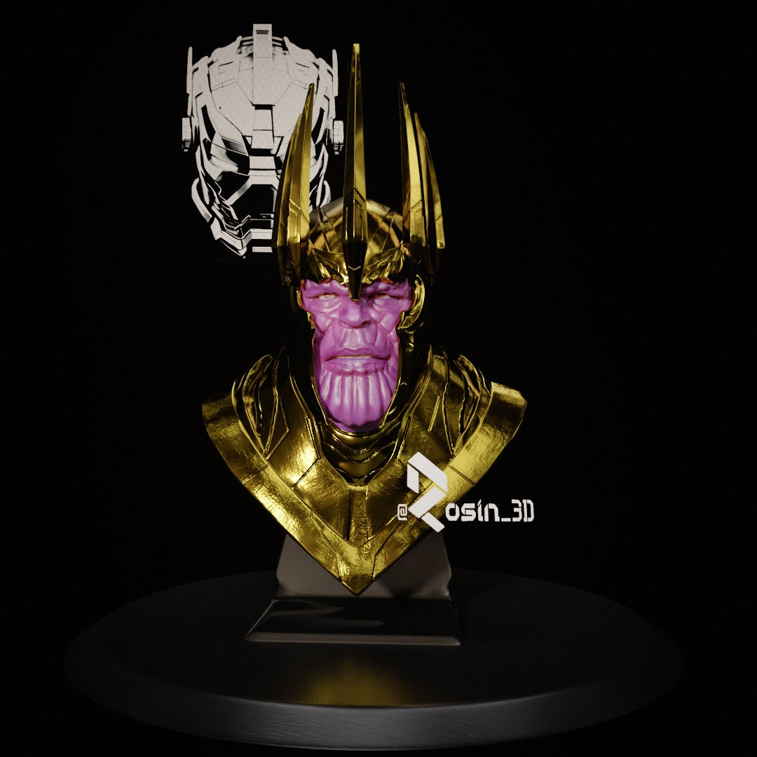 King Thanos - 3D Printable STL File (MCU-Inspired)